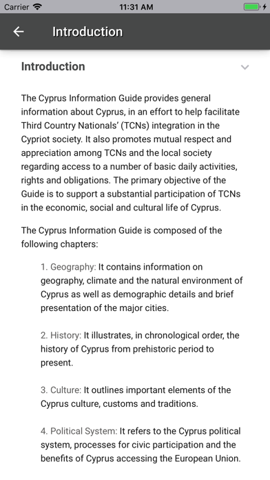 Cyprus Information Guide Ekran Görüntüleri