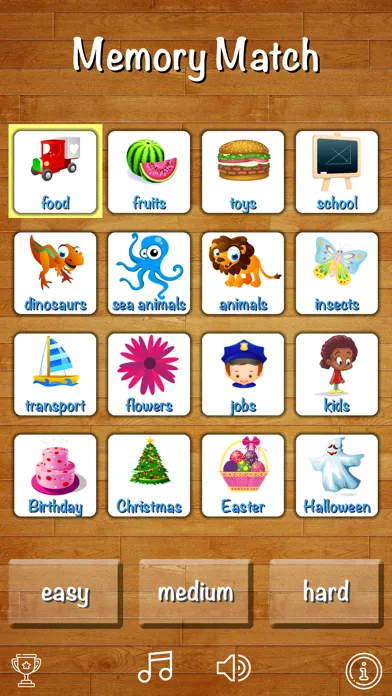 صور Memory Match train brain game