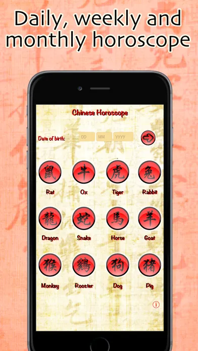 Chinese Horoscope daily weekly Screenshots