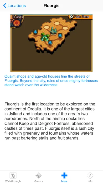 Capturas de pantalla de FFTA2 Game Guide