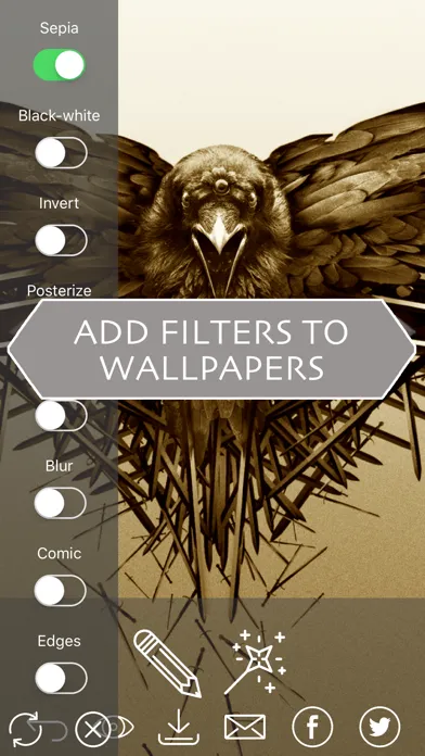 Wallpapers for GOT fans 스크린샷