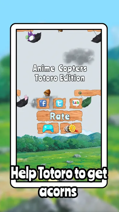 Anime Copters - Totoro Edition स्क्रीनशॉट