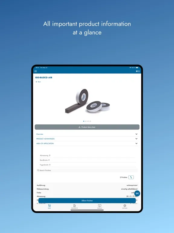 Скриншоты ISO-Chemie iPad 
