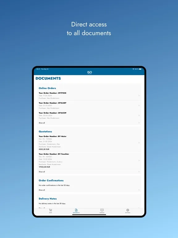 Скриншоты ISO-Chemie iPad 