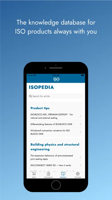 Скриншоты ISO-Chemie