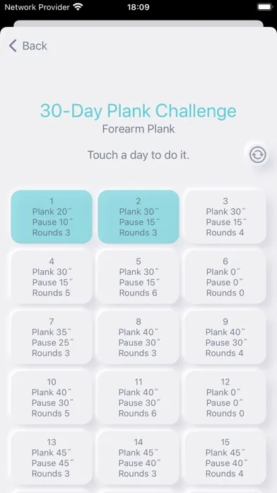 Tangkapan layar Plank Buddy 30 Days Challenge