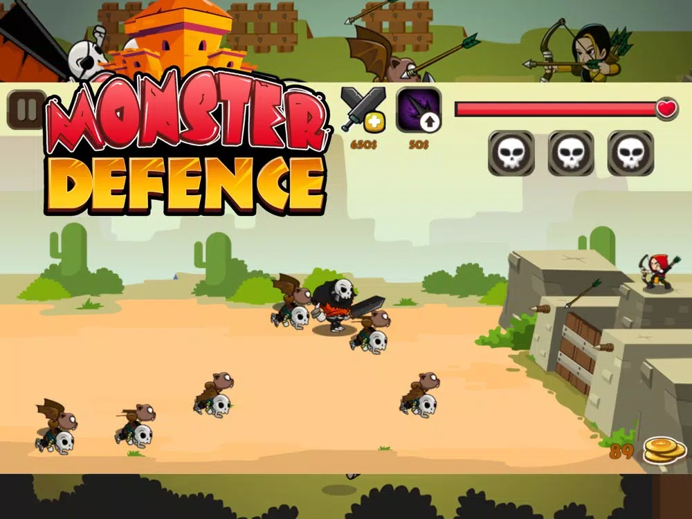 Monster Defence iPad  スクリーンショット
