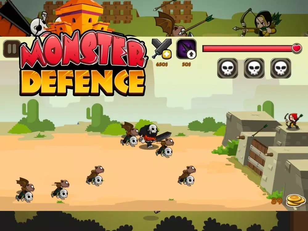 Monster Defence iPad 应用截图