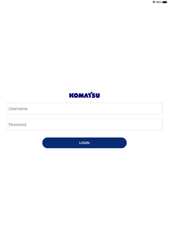 Komatsu SIR iPad 應用截圖