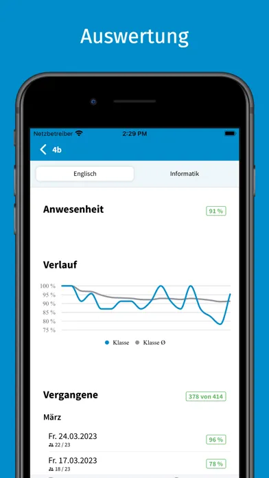 Lehrmeister - die Lehrer App स्क्रीनशॉट