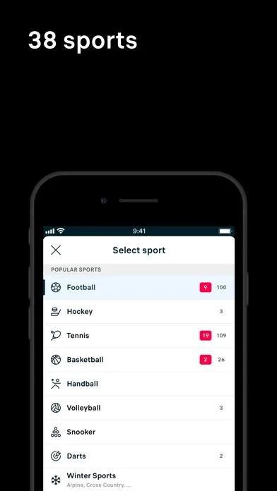 Capturas de pantalla de Flashscore - Live scores