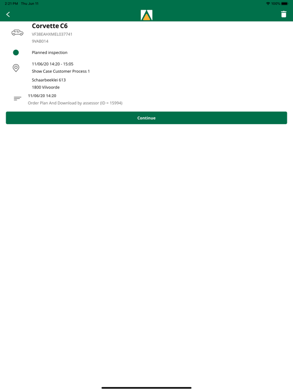 Macadam CarCheckApp iPad 应用截图