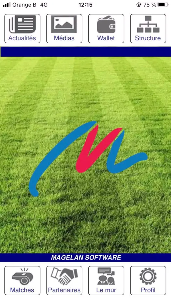 Zrzuty ekranu My Magelan Club
