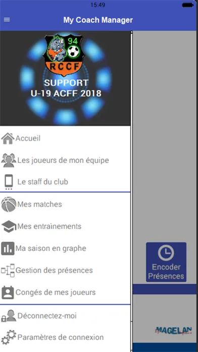 Magelan Coach Assist Screenshots