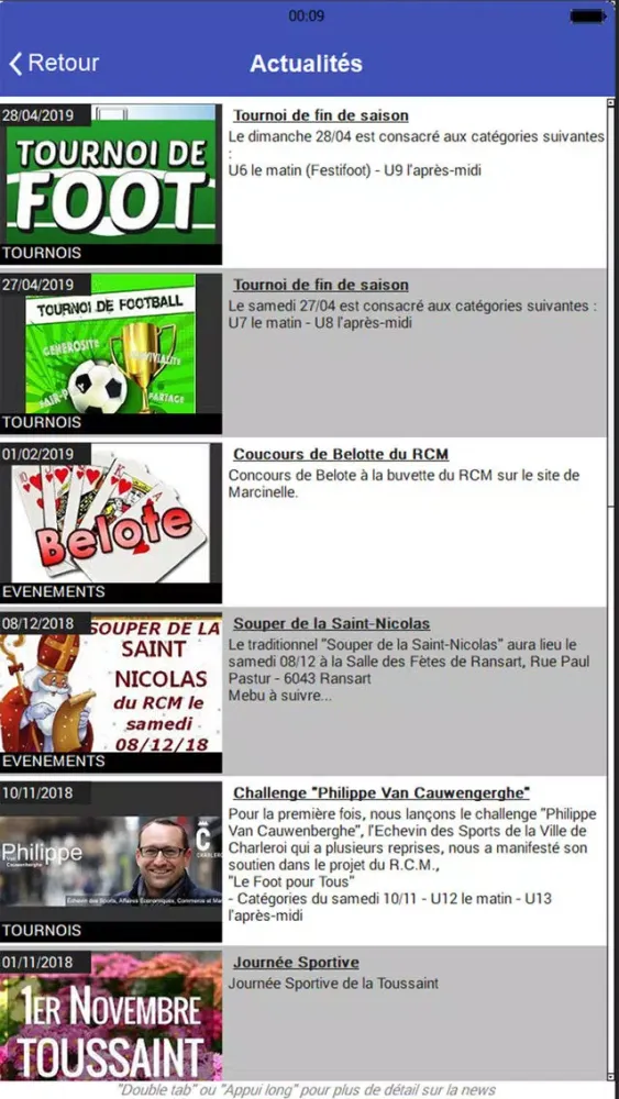 Screenshot di My Racing Club Marcinelle