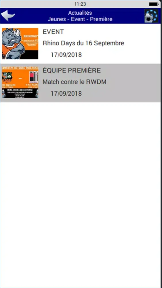 My Magelan Club Screenshots