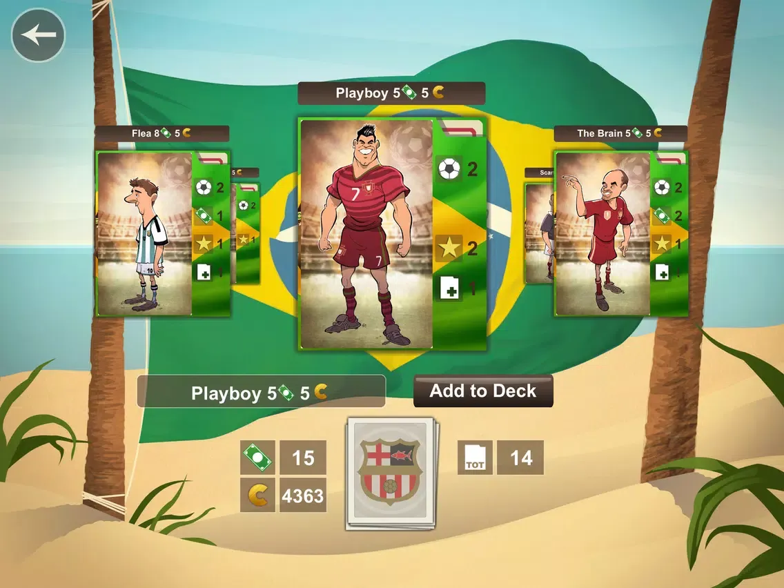 Football Seasons | Strategic soccer cards game iPad  স্ক্রিনশট