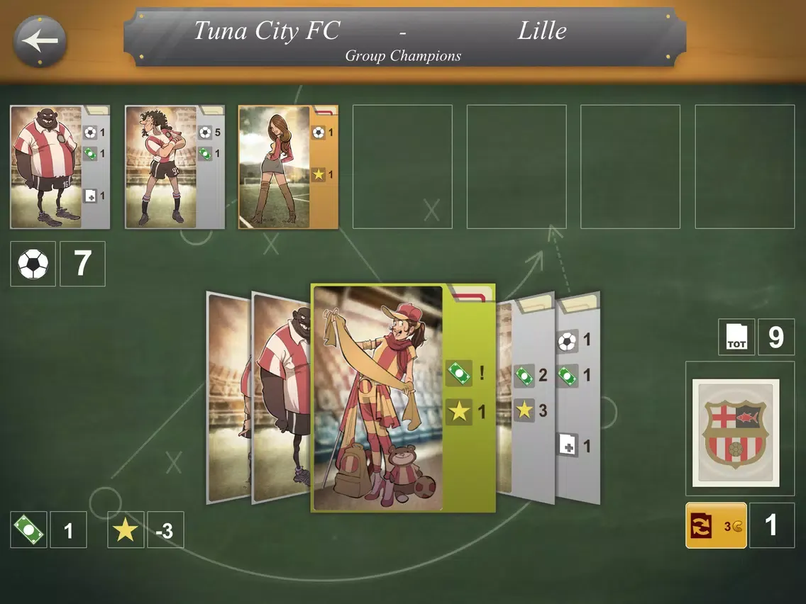 Football Seasons | Strategic soccer cards game iPad  স্ক্রিনশট