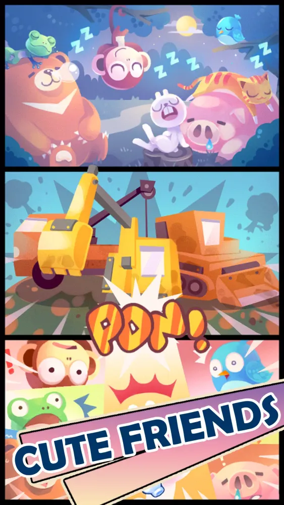 Capturas de tela do Jungle Pets Saga