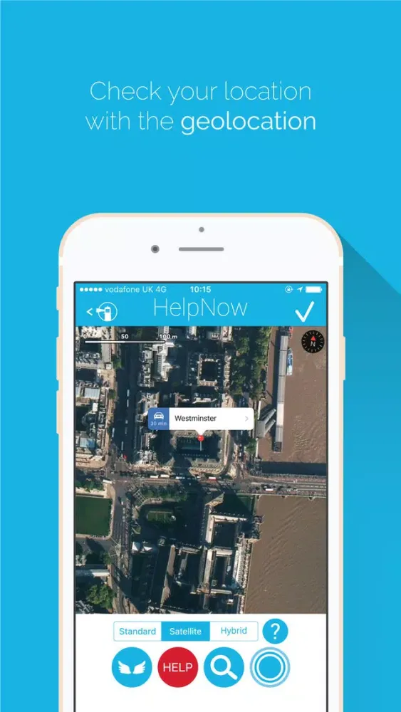 Help Now - send your emergency call easily and receive rescue or first aid স্ক্রিনশট