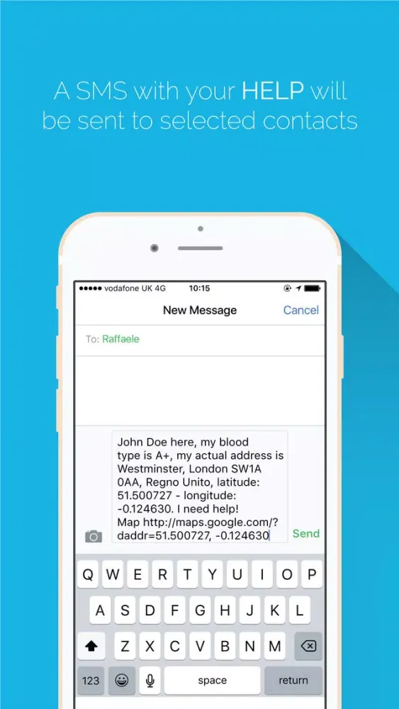 Help Now - send your emergency call easily and receive rescue or first aid স্ক্রিনশট