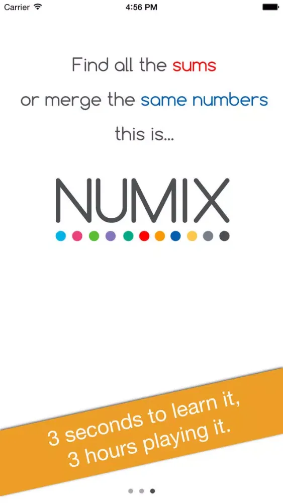 Numix - The puzzle of numbers and sums Screenshots