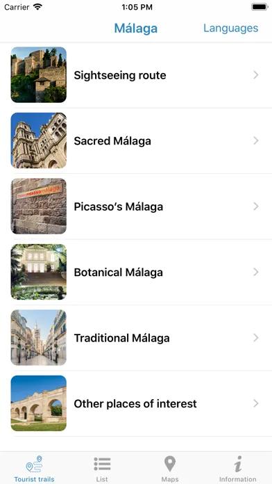 Malaga Ciudad Genial Audioguia Ekran Görüntüleri