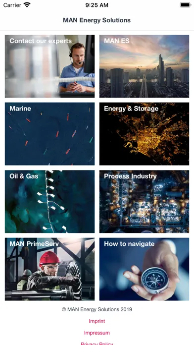 Capturas de pantalla de MAN Energy Solutions Brochures