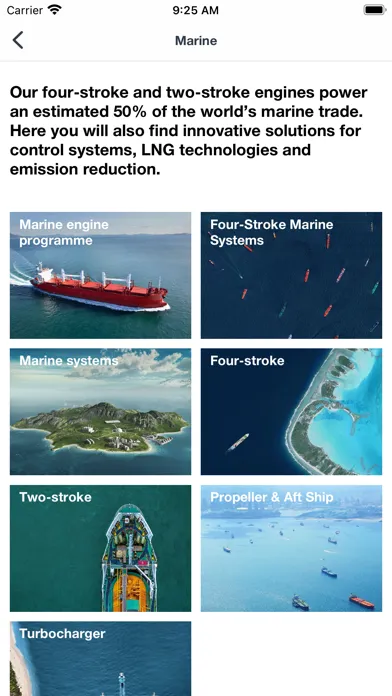Capturas de pantalla de MAN Energy Solutions Brochures