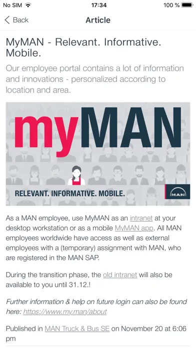 MAN Truck & Bus AG - myMAN应用截图