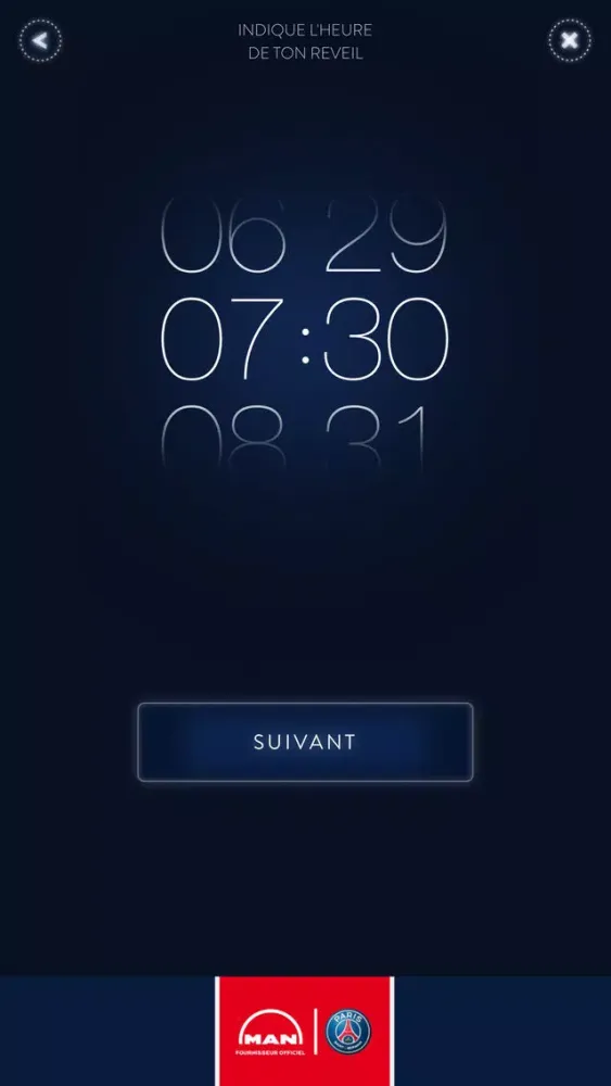 Zrzuty ekranu Wake Up Call
