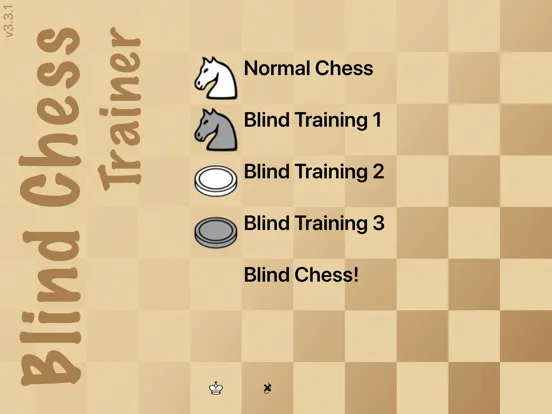 Blind Chess Trainer iPad  स्क्रीनशॉट