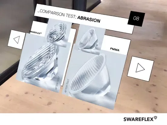 Capturas de tela do SWAREFLEX GLASS OPTICS SMARTAR iPad 