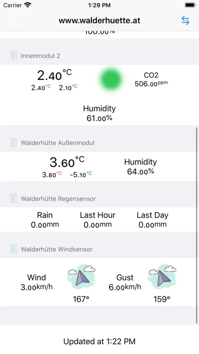 Weather Stations应用截图