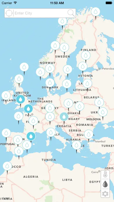 Скриншоты Weather Map - Netatmo stations