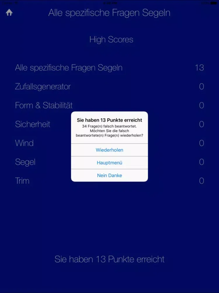 SBF Trainer Binnen iPad 应用截图