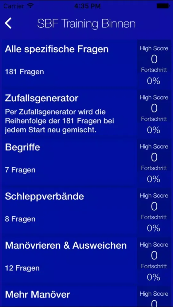 SBF Trainer Binnen应用截图