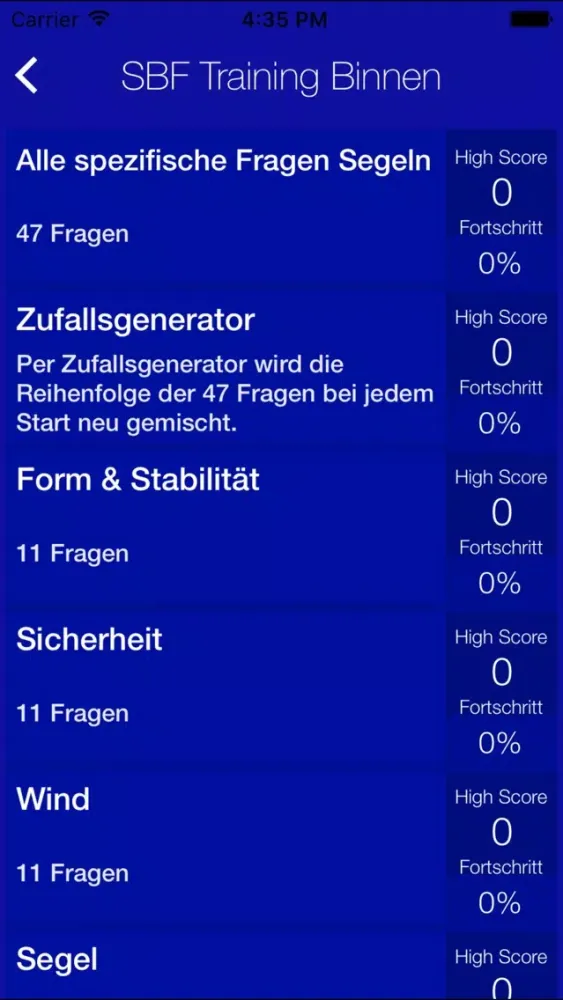 SBF Trainer Binnen应用截图