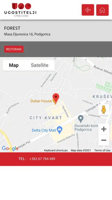 Tangkapan layar UCG