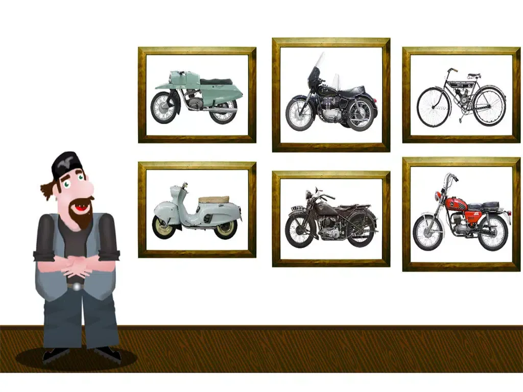 Captures d'écran de Educational Games - Motorcycles iPad 