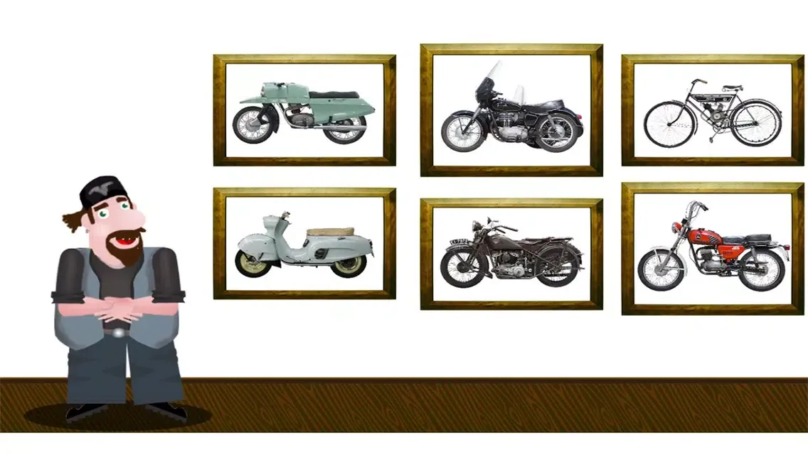 Captures d'écran de Educational Games - Motorcycles