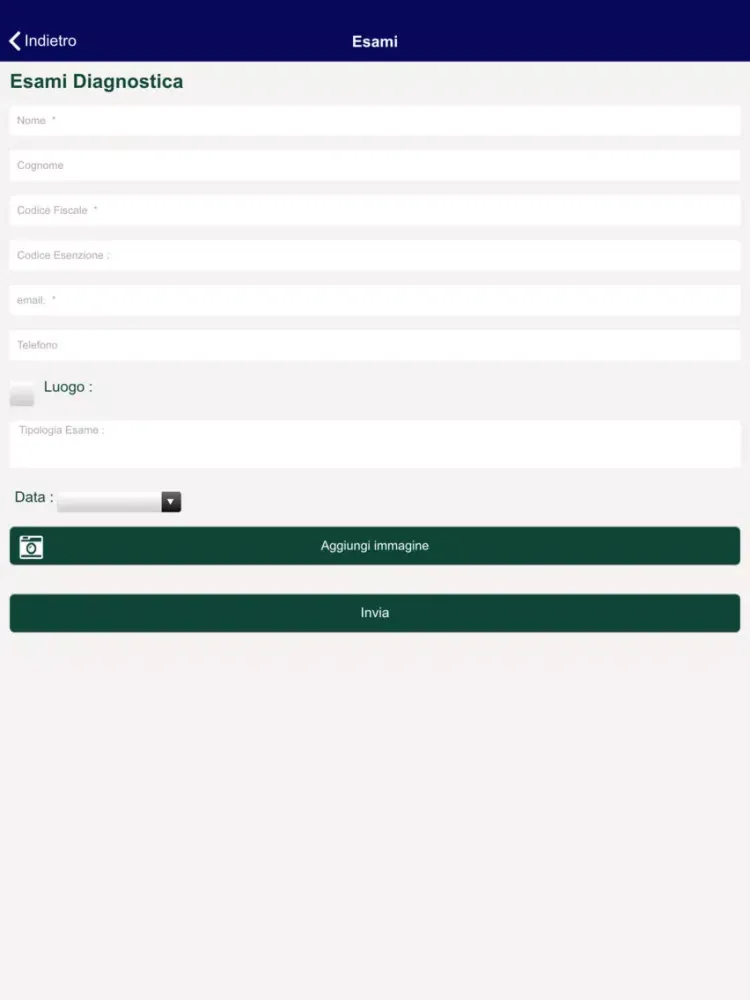 Studio Medico Dr. Pietro Petralito iPad  Screenshots