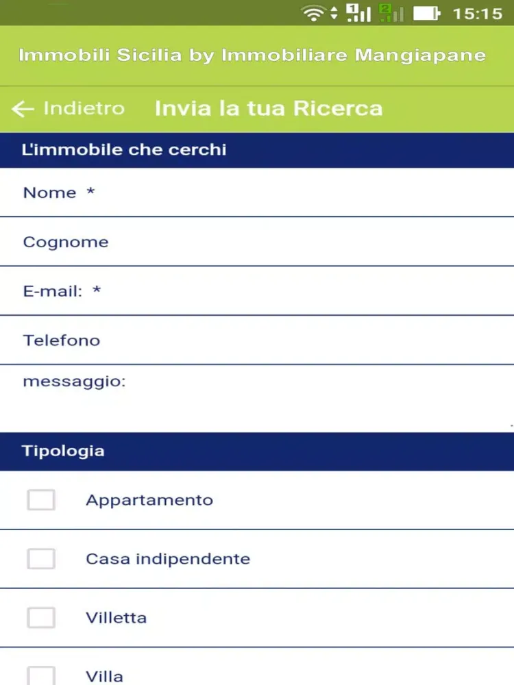 Sicilia Immobili iPad  스크린샷