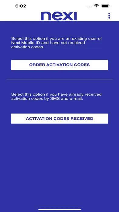Nexi Mobile ID Screenshots