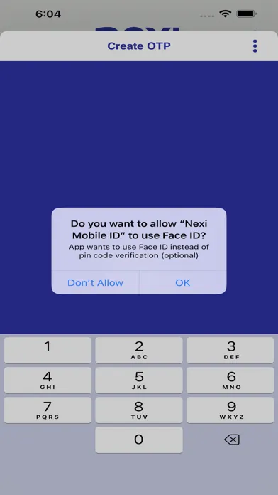 Nexi Mobile ID Screenshots