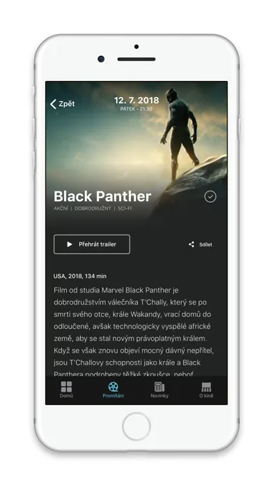 Capturas de tela do Pardubické letní kino