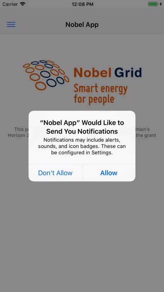 Capturas de tela do Nobel Grid