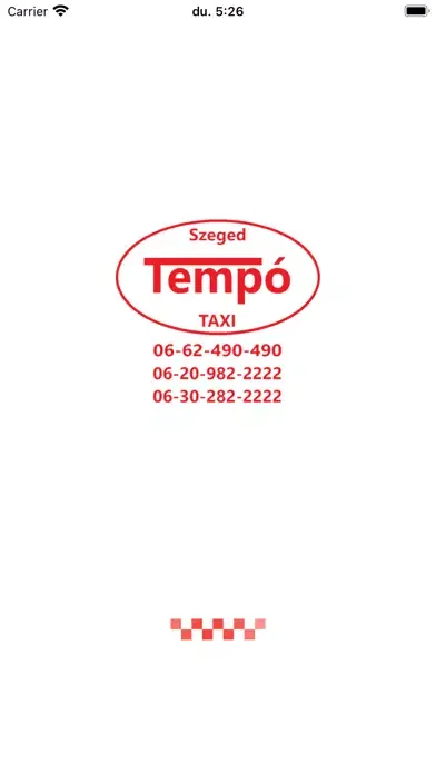ภาพหน้าจอของ Tempó Taxi Szeged