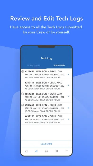 NuvolOps Crew App Screenshots