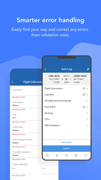 NuvolOps Crew App Screenshots